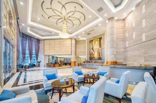 Zona de estar de Dayhello Hotel Shenzhen Shekou