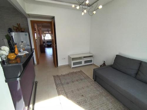 Χώρος καθιστικού στο Sunny apartment