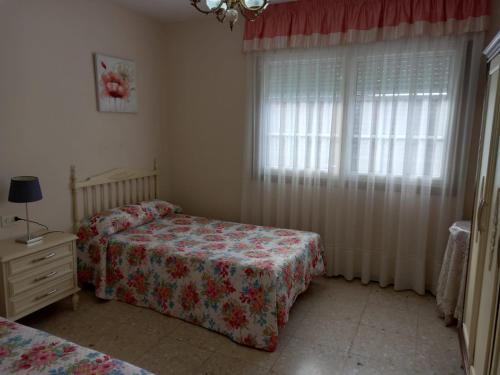 Postel nebo postele na pokoji v ubytování Albergue Agarimo