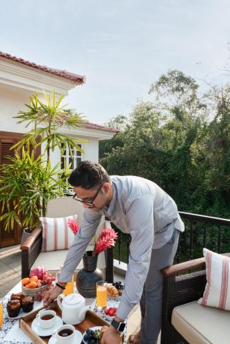 Jídlo v vily nebo okolí