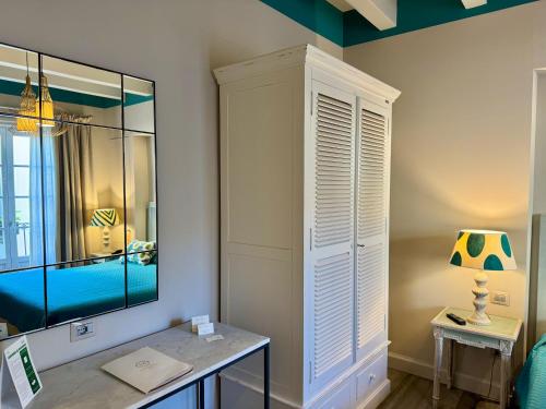 Кровать или кровати в номере Hotel San Michele