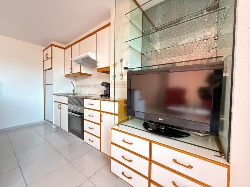 Η κουζίνα ή μικρή κουζίνα στο Agi Pi Sunyer Apartments