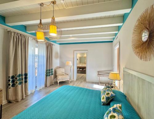 Posteľ alebo postele v izbe v ubytovaní Hotel San Michele