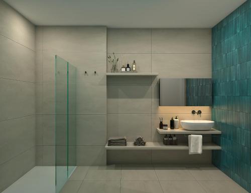 Et badeværelse på Hotel Continental