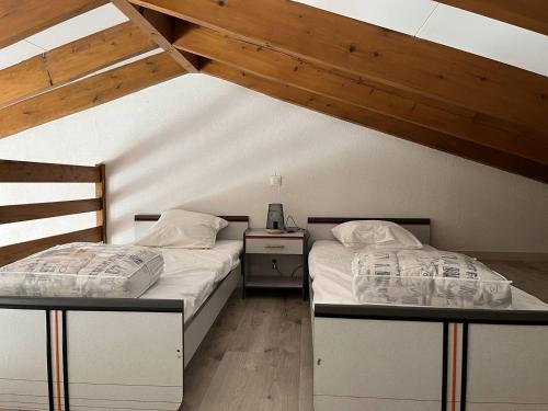 Ένα ή περισσότερα κρεβάτια σε δωμάτιο στο Appartement 2 pièces 4 couchages Dolus d'Oléron DDO000-037