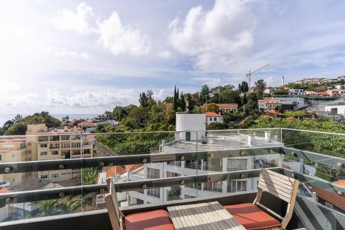 Balkoni atau teres di Magnolia Apartment Luxury Apt Great views