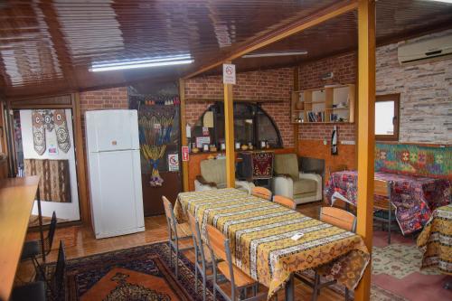 Χώρος καθιστικού στο Anz Guest House Pansiyon