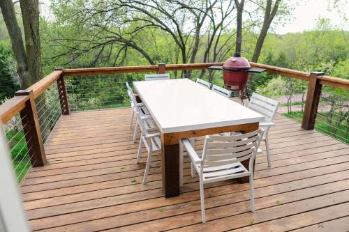 Μπαλκόνι ή βεράντα στο Cedar Ridge Hideaway