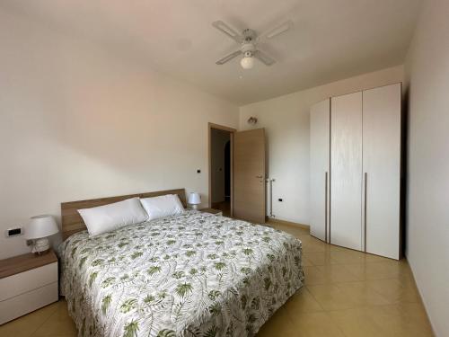 Ένα ή περισσότερα κρεβάτια σε δωμάτιο στο Casa Agnese