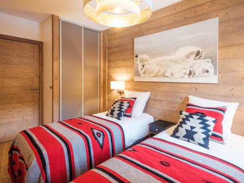 Appartement neuf aux Gets, 3 chambres, vue montagne, parking
