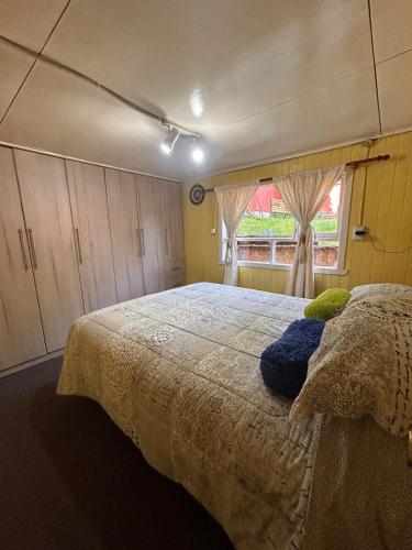 Postel nebo postele na pokoji v ubytování Pudú house