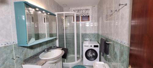 Et badeværelse på Private house Tauro 10 - Simunek