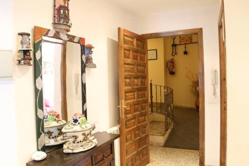 Ένα μπάνιο στο Casa Rural Apartamento Sol ideal para familias