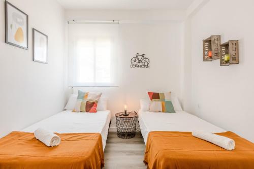 Ένα ή περισσότερα κρεβάτια σε δωμάτιο στο Marahome