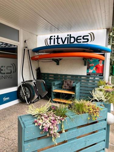 Fotografie z fotogalerie ubytování fitvibes mit Fitnessstudio & Sauna v destinaci Ulstrupfeld