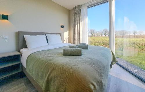 Katil atau katil-katil dalam bilik di Beautiful Home In Afferden With Wifi