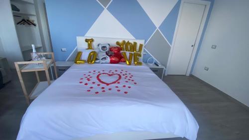 Letto o letti in una camera di B&B Remare