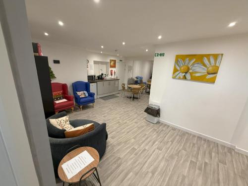 Ruang duduk di The Hive Great Yarmouth