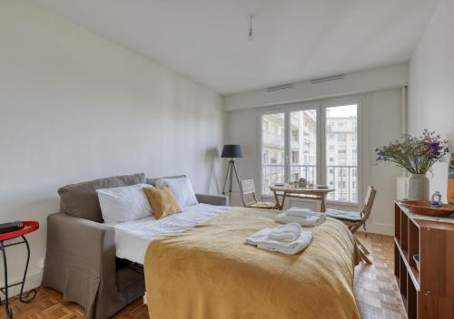 Bright Studio in the Heart of Butte aux Cailles