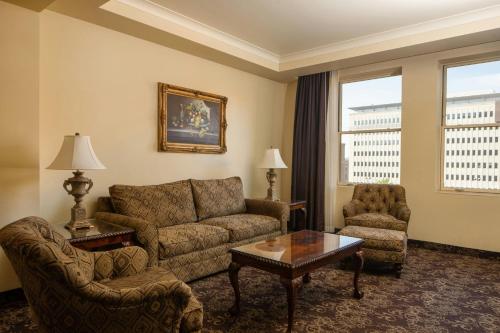 Davenport Hotel, Autograph Collectionにあるシーティングエリア