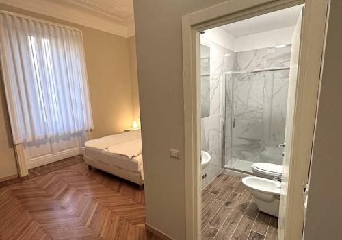 Koupelna v ubytování Hotel Palladio