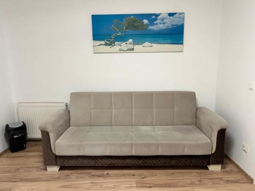 Comfortable 1BR & 1LR Apt Prime location of Vienna的休息区