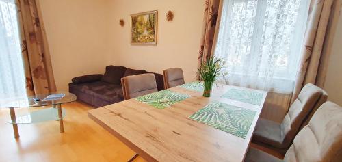Ferienhaus Pfaffeにあるシーティングエリア