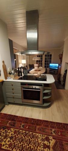 Kuchyň nebo kuchyňský kout v ubytování Large single-family home on Dalgård with walking distance to VM2025