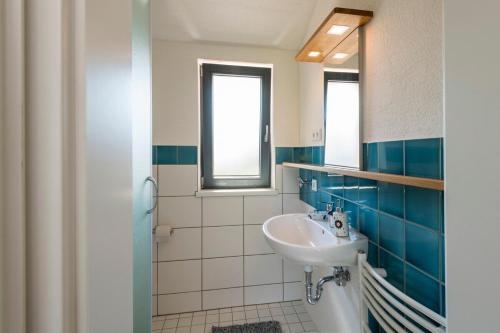 Koupelna v ubytování Schöne Wohnung mit Garten