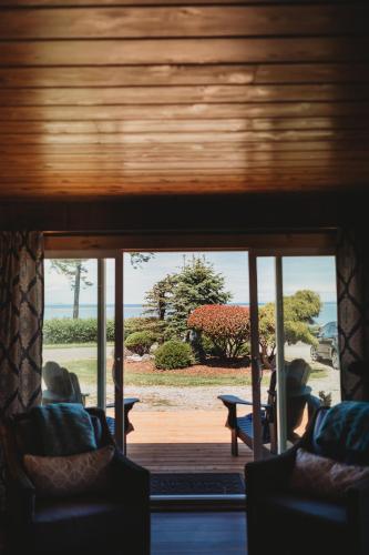 Posezení v ubytování Dungeness Bay Cottages