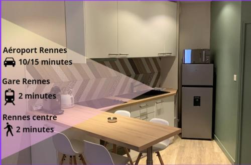 Appartement hyper centre Rennes