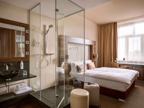 Koupelna v ubytování Flemings Selection Hotel Wien-City