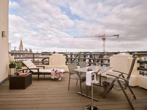 Balkón nebo terasa v ubytování Flemings Selection Hotel Wien-City