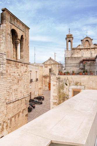 a view from the roof of an old building at Vetritte Luxury in Bitritto