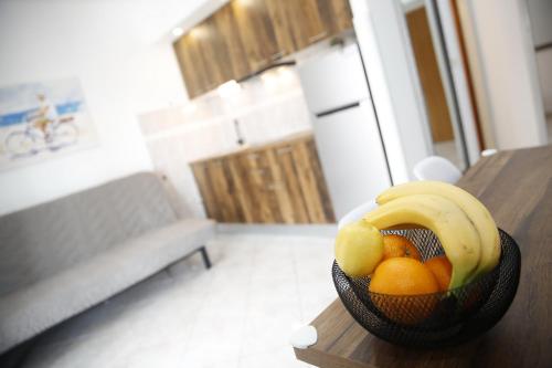 Η κουζίνα ή μικρή κουζίνα στο Zoralis A apartmani