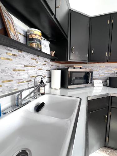 Dapur atau dapur kecil di Pete's Place - Walking distance to U of IA!