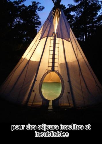 Fotografie z fotogalerie ubytování Tipi NCO v destinaci Caille