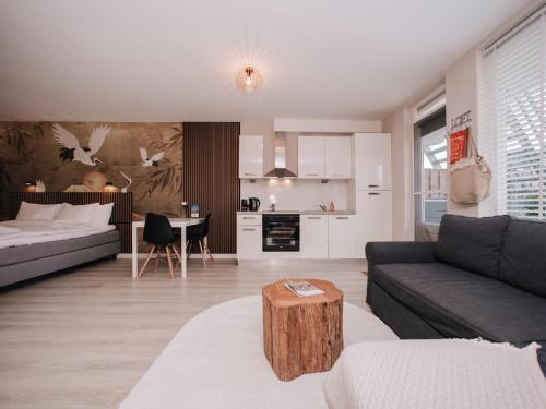 Kuchyň nebo kuchyňský kout v ubytování Casa del Mar Zandvoort