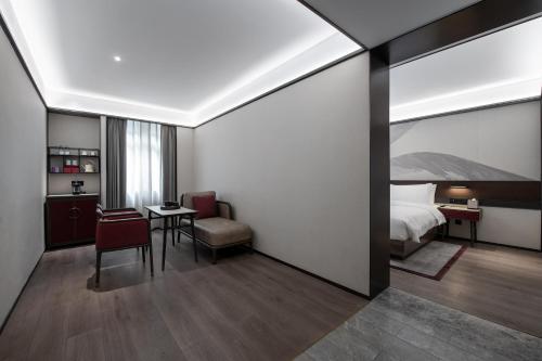 Χώρος καθιστικού στο JOYA Hotel Shanghai Jiading
