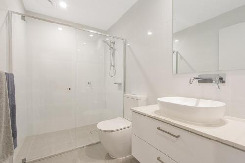 Ένα μπάνιο στο Relaxed Beachside Stay in Cabarita