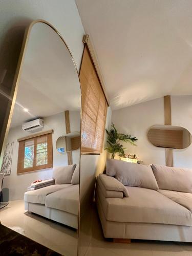 Postel nebo postele na pokoji v ubytování Tulum Resort Koh Samui