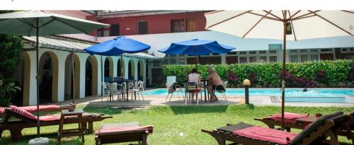Πισίνα στο ή κοντά στο Ranveli Beach Hotel