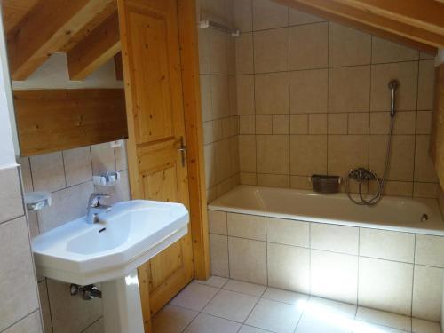 Koupelna v ubytování Apartment in a central location