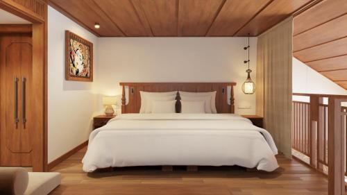 Postel nebo postele na pokoji v ubytování Paradisus by Meliá Bali