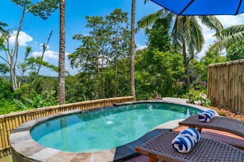 Bazén v ubytování Villa Kuma Ubud nebo v jeho okolí