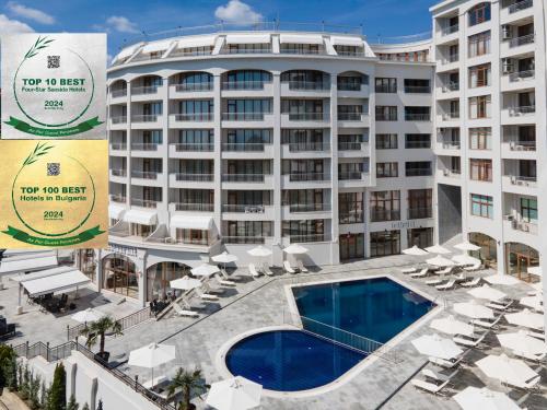 Bazén v ubytování Hotel Continental nebo v jeho okolí