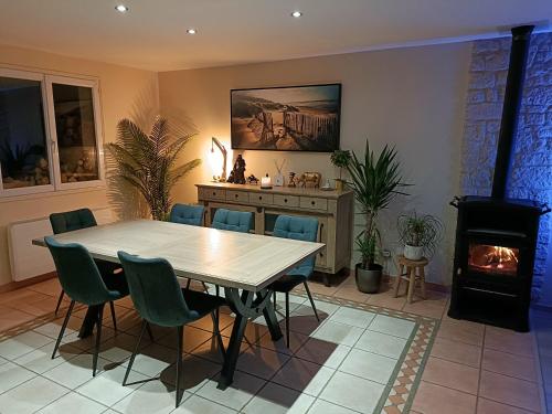 Ruang duduk di Maison OPTIKU CORMEILLES