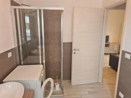 Koupelna v ubytování Residenza Lido adriano baia tartaruga