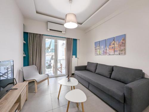 Modern&Stylish 1BD apt next metro and Acropolis