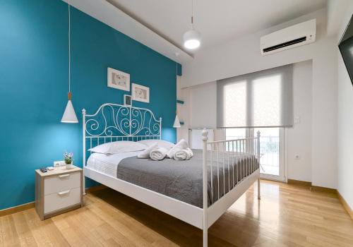 Modern&Stylish 1BD apt next metro and Acropolis